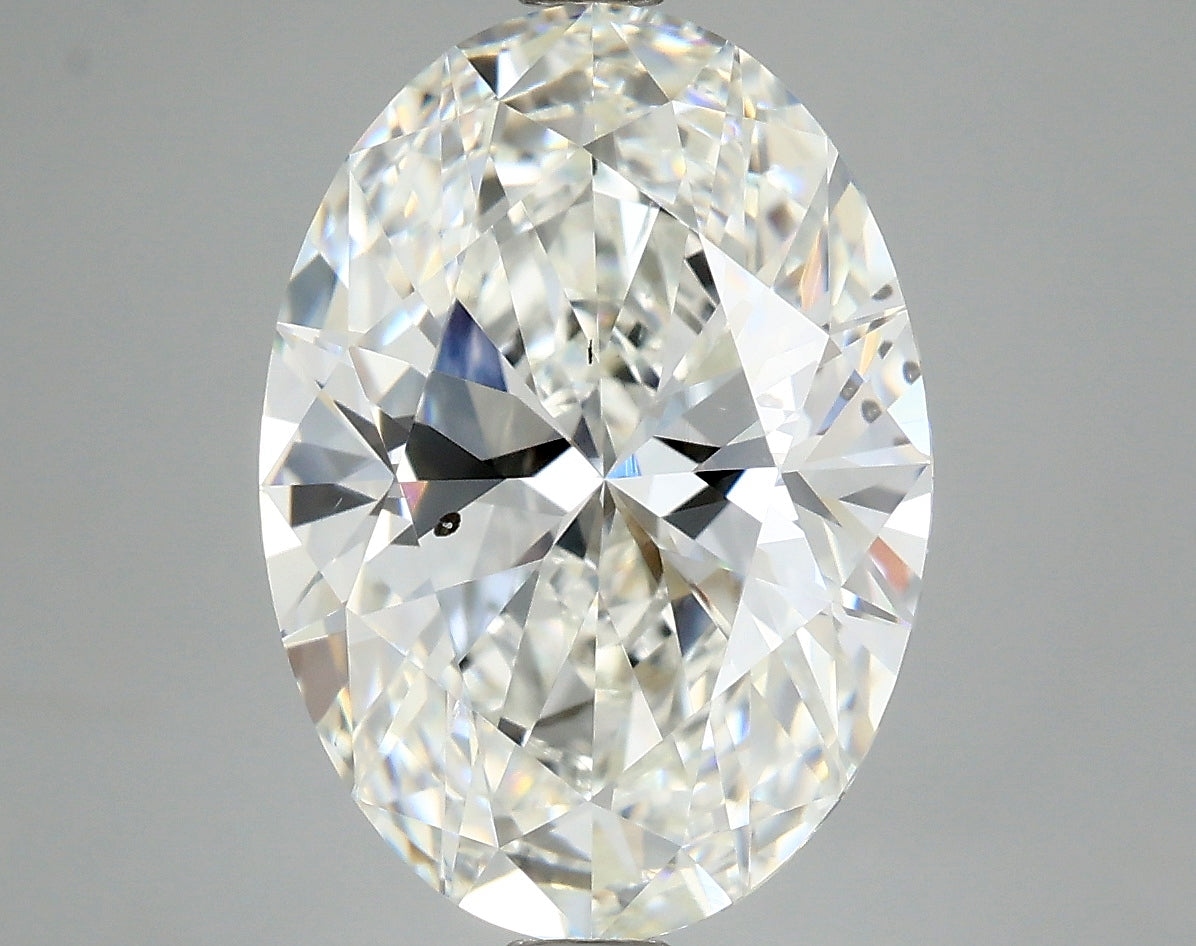 Lab-Grown 3.05 Carat Oval Shape Diamond color G Clarity SI1 With GIA Certificate, precious stones, engagement diamonds