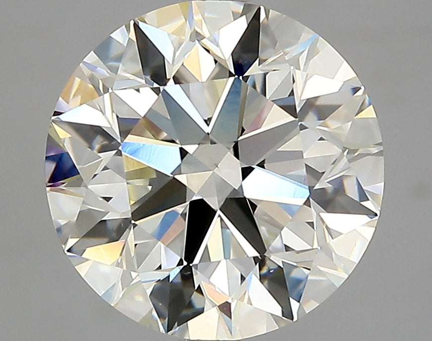 Lab-Grown 3.71 Carat Round Brilliant Diamond color J Clarity VS2 With GIA Certificate, precious stones, engagement diamonds