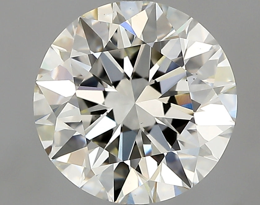 Lab-Grown 1.81 Carat Round Brilliant Diamond color J Clarity VS2 With GIA Certificate, precious stones, engagement diamonds