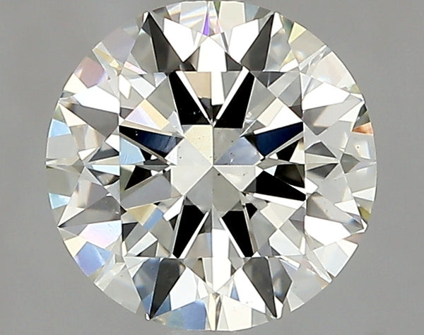 Lab-Grown 2.00 Carat Round Brilliant Diamond color J Clarity SI1 With GIA Certificate, precious stones, engagement diamonds