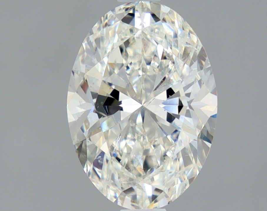 Lab-Grown 1.30 Carat Oval Shape Diamond color I Clarity SI2 With GIA Certificate, precious stones, engagement diamonds