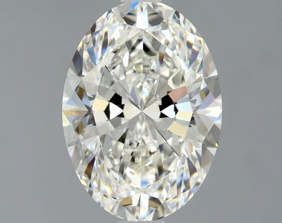 Lab-Grown 1.20 Carat Oval Shape Diamond color H Clarity VS2 With GIA Certificate, precious stones, engagement diamonds
