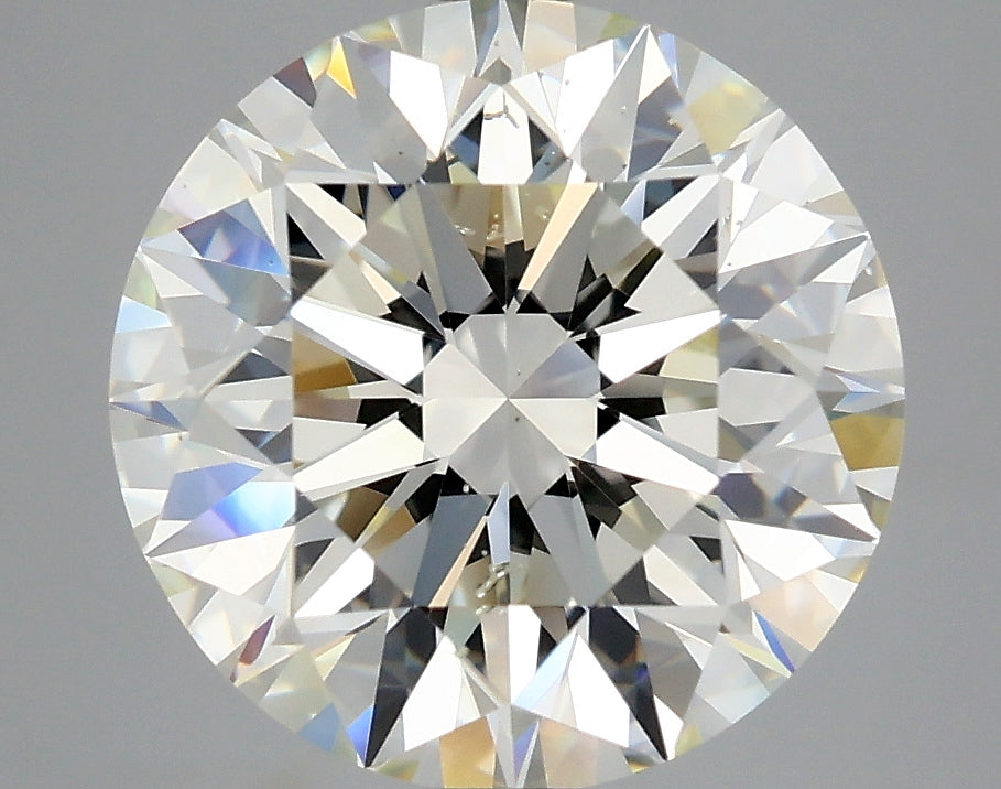Lab-Grown 3.31 Carat Round Brilliant Diamond color L Clarity SI1 With GIA Certificate, precious stones, engagement diamonds