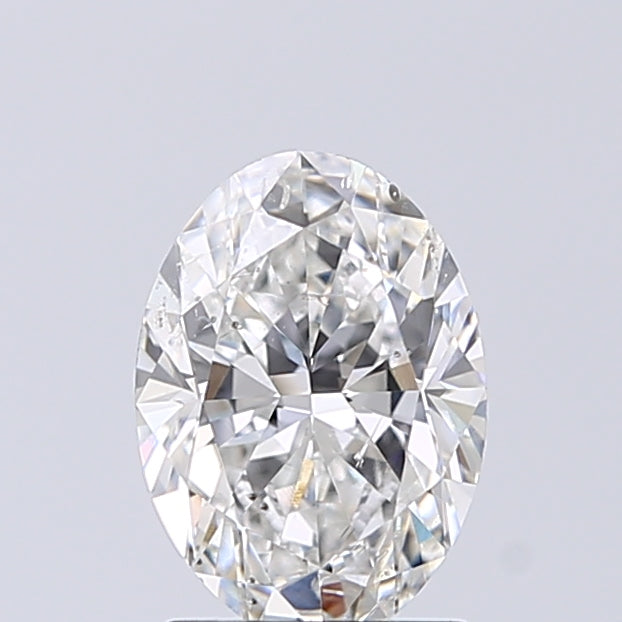 Lab-Grown 1.35 Carat Oval Shape Diamond color F Clarity SI2 With GIA Certificate, precious stones, engagement diamonds