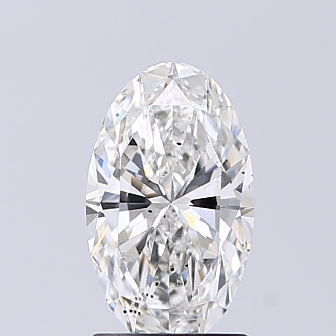 Lab-Grown 1.30 Carat Oval Shape Diamond color G Clarity SI2 With GIA Certificate, precious stones, engagement diamonds