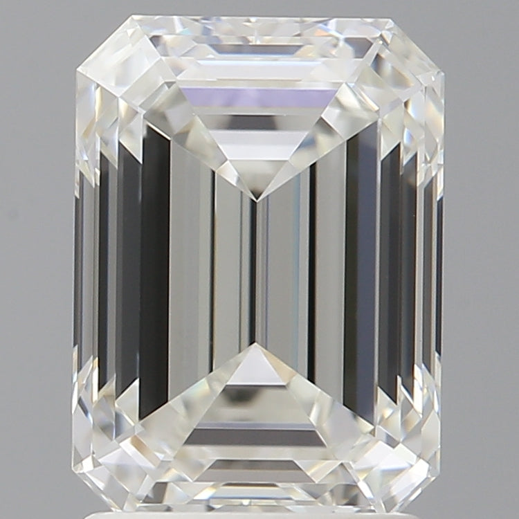 Lab-Grown 2.01 Carat Emerald Cut Diamond color H Clarity VVS1 With GIA Certificate, precious stones, engagement diamonds
