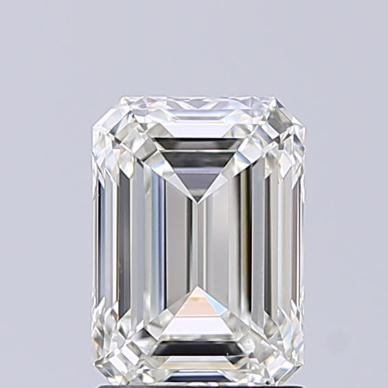 Lab-Grown 1.52 Carat Emerald Cut Diamond color J Clarity VS1 With GIA Certificate, precious stones, engagement diamonds