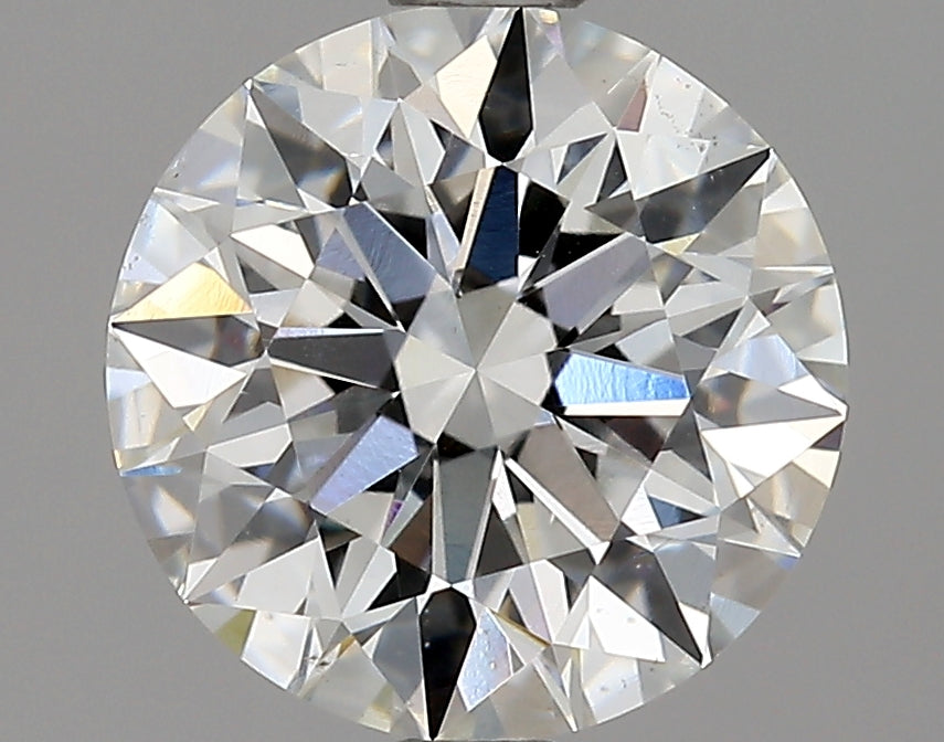 Lab-Grown 1.71 Carat Round Brilliant Diamond color E Clarity SI1 With GIA Certificate, precious stones, engagement diamonds
