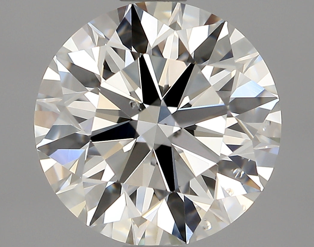 Lab-Grown 1.51 Carat Round Brilliant Diamond color I Clarity SI2 With GIA Certificate, precious stones, engagement diamonds