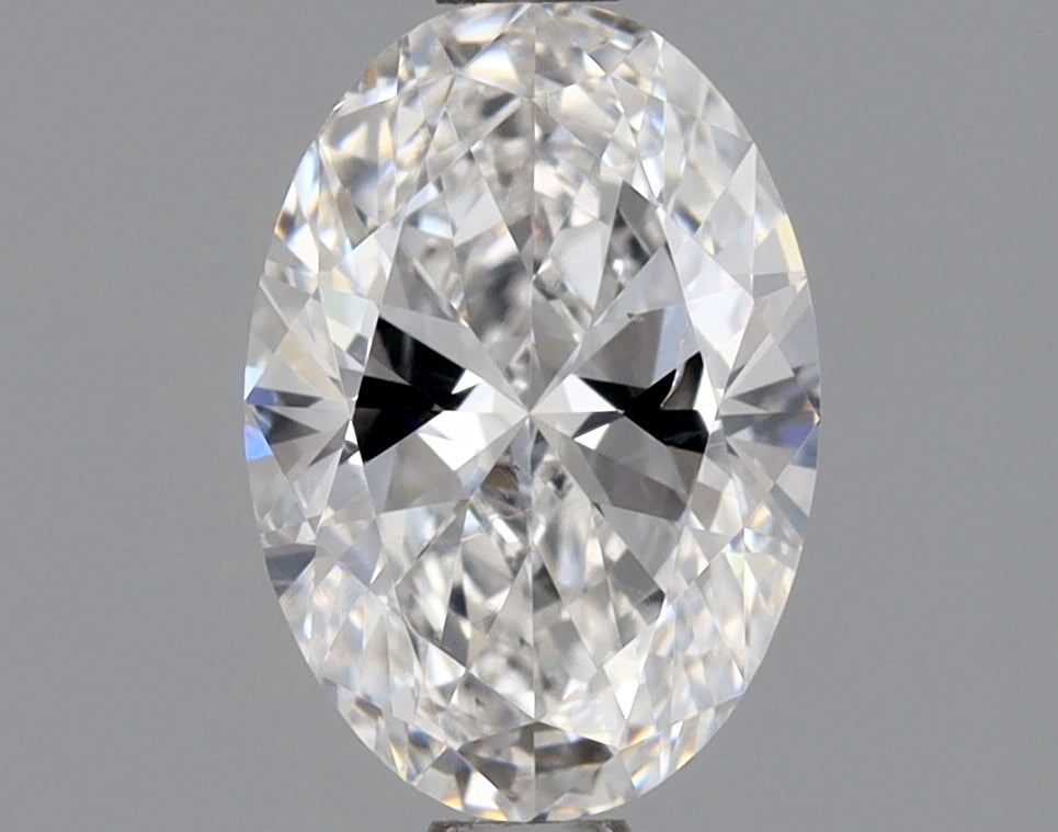 Lab-Grown 1.01 Carat Oval Shape Diamond color E Clarity SI1 With GIA Certificate, precious stones, engagement diamonds