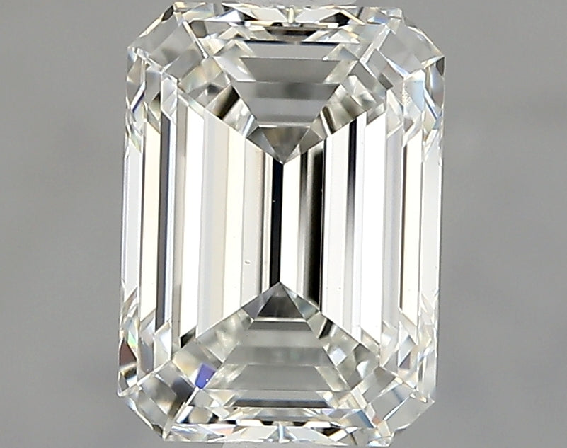 Lab-Grown 1.70 Carat Emerald Cut Diamond color G Clarity VS2 With GIA Certificate, precious stones, engagement diamonds