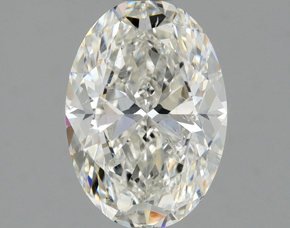Lab-Grown 1.40 Carat Oval Shape Diamond color G Clarity SI1 With GIA Certificate, precious stones, engagement diamonds