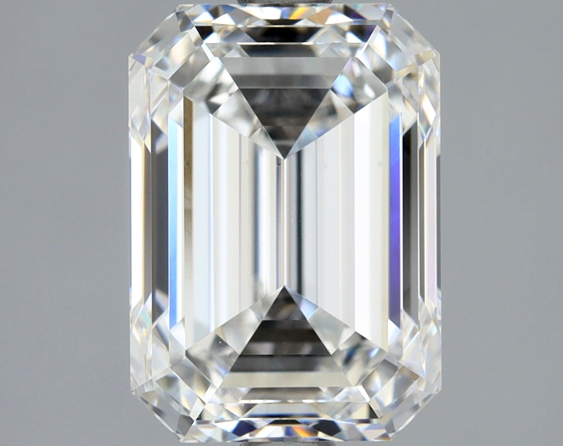 Lab-Grown 2.51 Carat Emerald Cut Diamond color F Clarity VS1 With GIA Certificate, precious stones, engagement diamonds