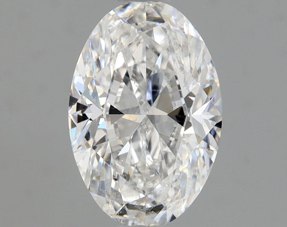 Lab-Grown 1.00 Carat Oval Shape Diamond color E Clarity SI2 With GIA Certificate, precious stones, engagement diamonds