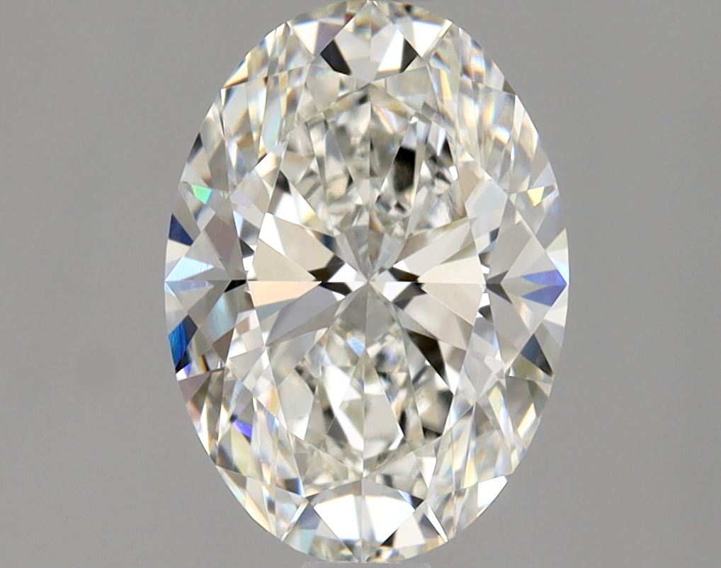 Lab-Grown 1.50 Carat Oval Shape Diamond color H Clarity VVS2 With GIA Certificate, precious stones, engagement diamonds