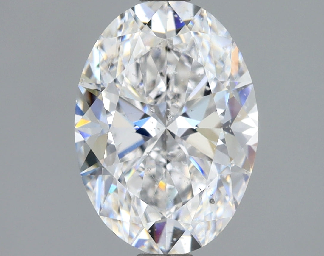 Lab-Grown 1.51 Carat Oval Shape Diamond color D Clarity SI2 With GIA Certificate, precious stones, engagement diamonds