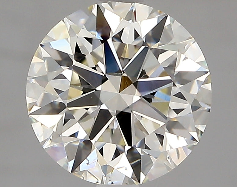 Lab-Grown 2.42 Carat Round Brilliant Diamond color J Clarity SI2 With GIA Certificate, precious stones, engagement diamonds