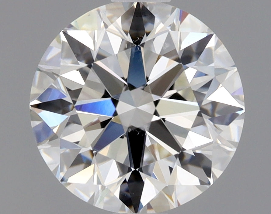 Lab-Grown 1.22 Carat Round Brilliant Diamond color H Clarity SI1 With GIA Certificate, precious stones, engagement diamonds