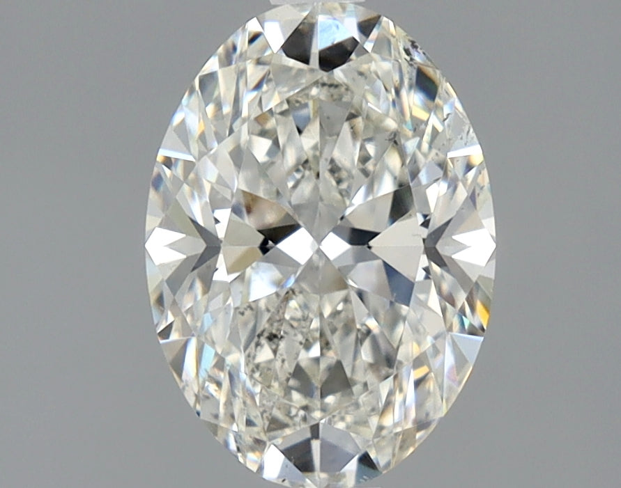 Lab-Grown 1.40 Carat Oval Shape Diamond color I Clarity SI1 With GIA Certificate, precious stones, engagement diamonds
