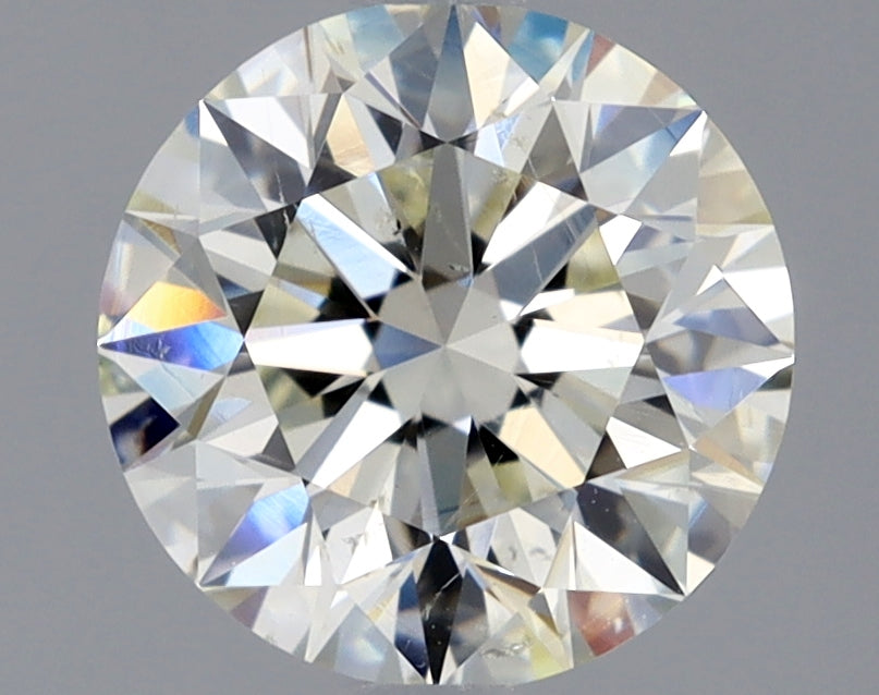 Lab-Grown 1.53 Carat Round Brilliant Diamond color L Clarity SI2 With GIA Certificate, precious stones, engagement diamonds