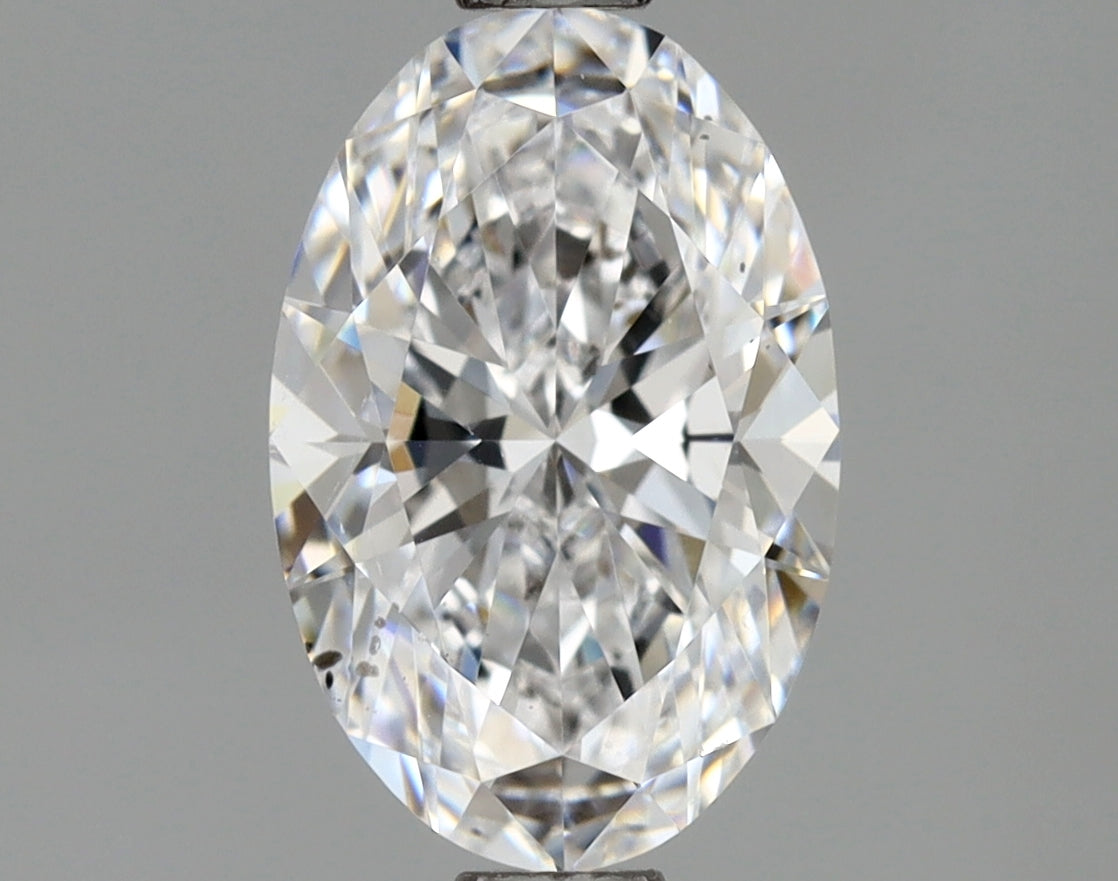 Lab-Grown 1.02 Carat Oval Shape Diamond color D Clarity SI1 With GIA Certificate, precious stones, engagement diamonds