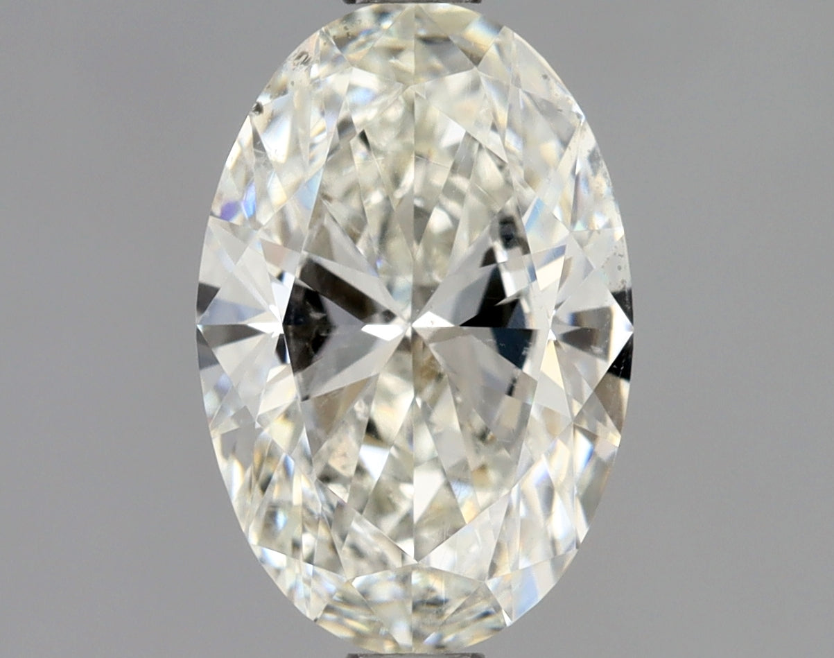 Lab-Grown 1.30 Carat Oval Shape Diamond color I Clarity SI2 With GIA Certificate, precious stones, engagement diamonds