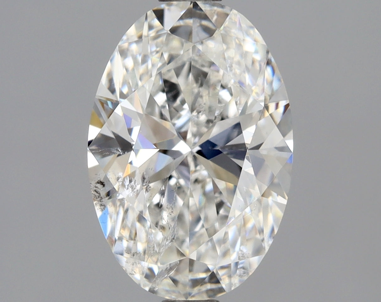 Lab-Grown 1.50 Carat Oval Shape Diamond color G Clarity SI2 With GIA Certificate, precious stones, engagement diamonds