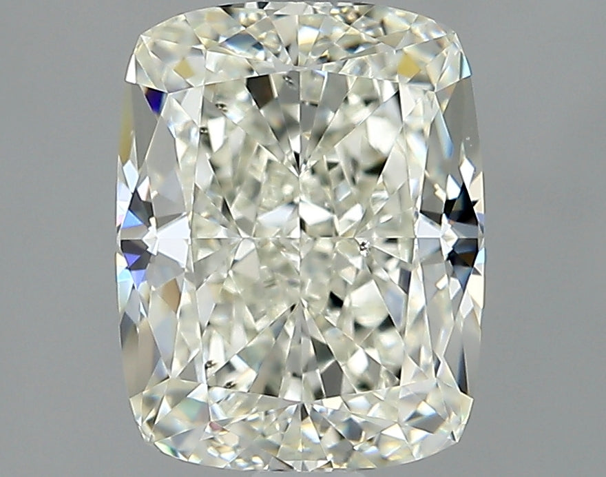 Lab-Grown 2.06 Carat Cushion Modified Brilliant Cut Diamond color J Clarity SI1 With GIA Certificate, precious stones, engagement diamonds