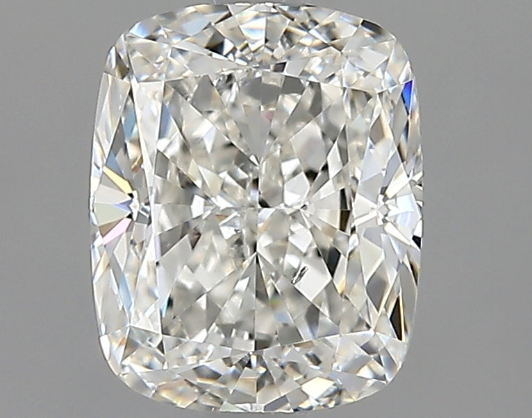 Lab-Grown 1.51 Carat Cushion Modified Brilliant Cut Diamond color H Clarity SI1 With GIA Certificate, precious stones, engagement diamonds