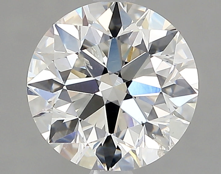 Lab-Grown 2.04 Carat Round Brilliant Diamond color H Clarity SI2 With GIA Certificate, precious stones, engagement diamonds
