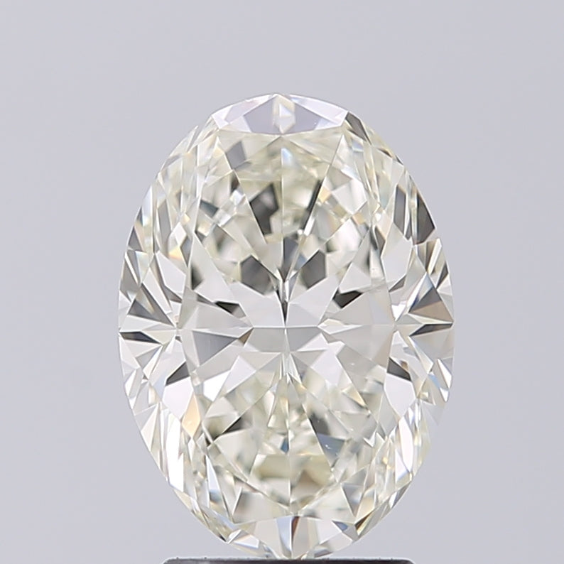 Lab-Grown 2.24 Carat Oval Shape Diamond color J Clarity VS1 With GIA Certificate, precious stones, engagement diamonds