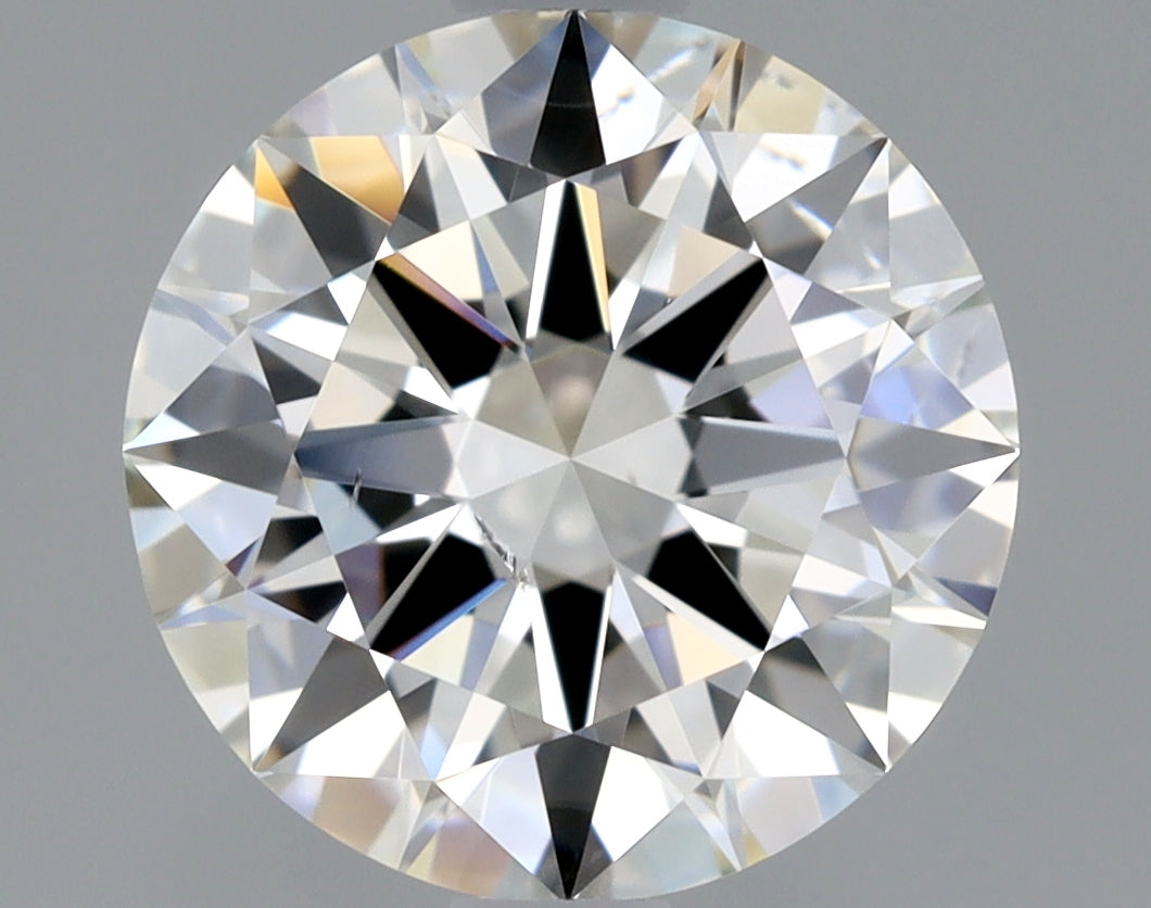 Lab-Grown 1.51 Carat Round Brilliant Diamond color H Clarity SI1 With GIA Certificate, precious stones, engagement diamonds