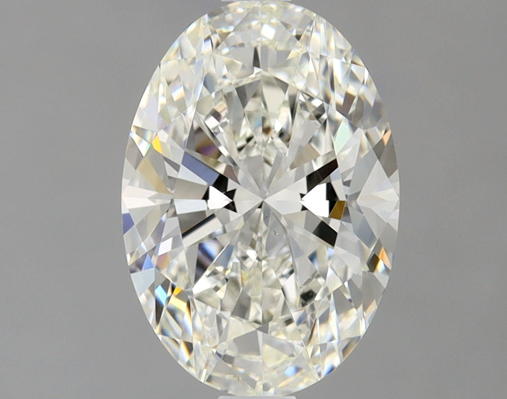 Lab-Grown 1.50 Carat Oval Shape Diamond color I Clarity VS2 With GIA Certificate, precious stones, engagement diamonds
