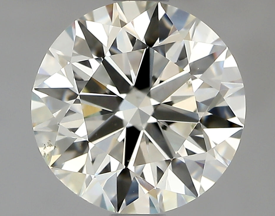 Lab-Grown 1.80 Carat Round Brilliant Diamond color L Clarity SI1 With GIA Certificate, precious stones, engagement diamonds