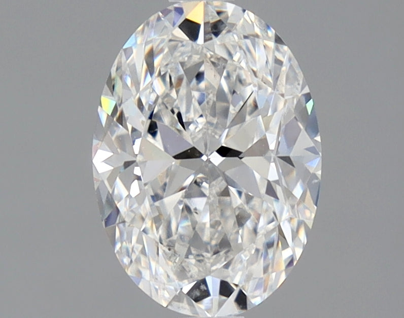 Lab-Grown 1.40 Carat Oval Shape Diamond color E Clarity SI2 With GIA Certificate, precious stones, engagement diamonds