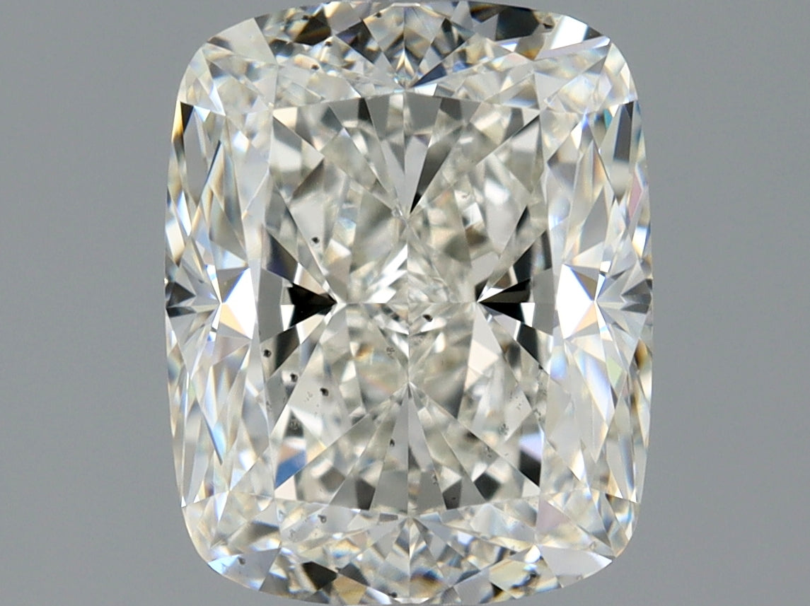 Lab-Grown 1.70 Carat Cushion Modified Brilliant Cut Diamond color I Clarity SI1 With GIA Certificate, precious stones, engagement diamonds