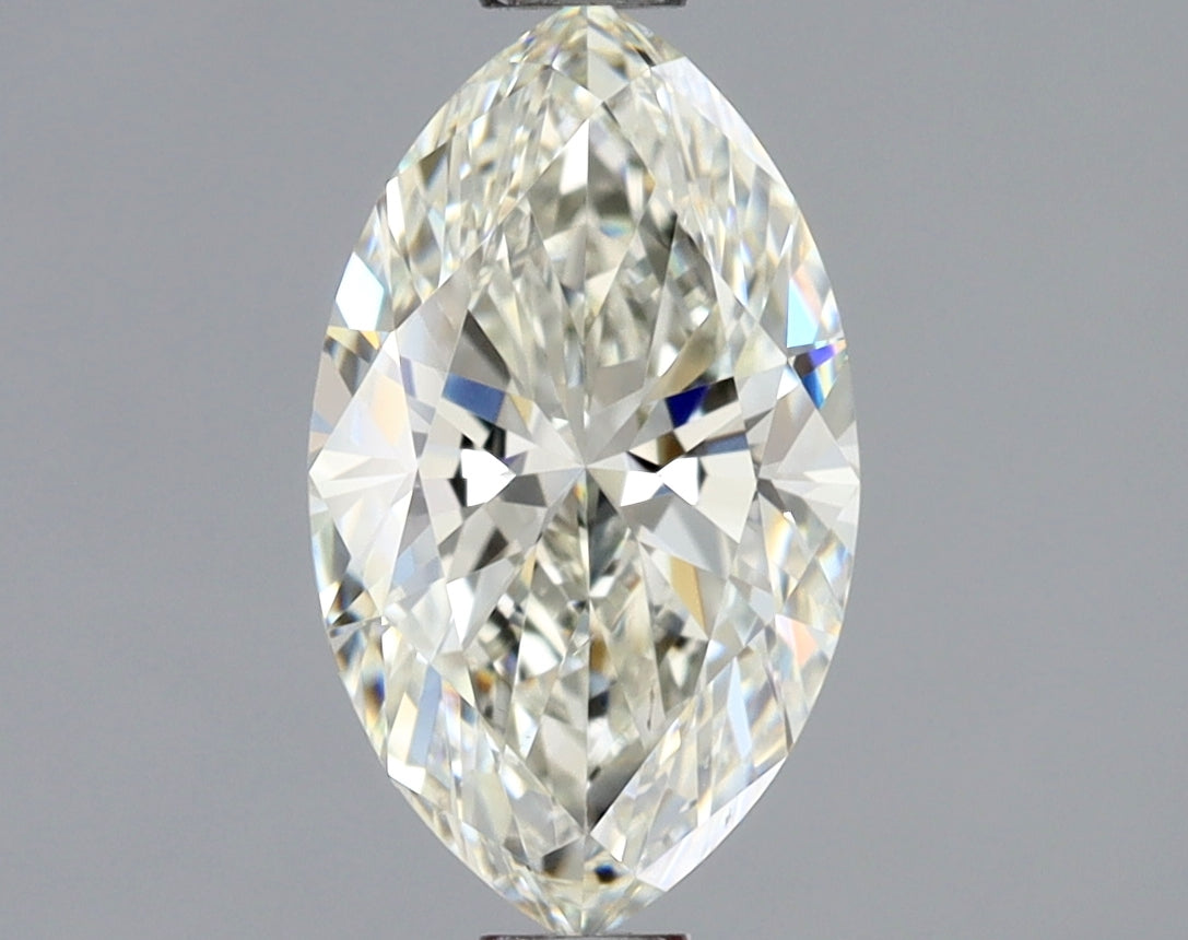 Lab-Grown 1.00 Carat Marquis Shape Diamond color J Clarity SI1 With GIA Certificate, precious stones, engagement diamonds