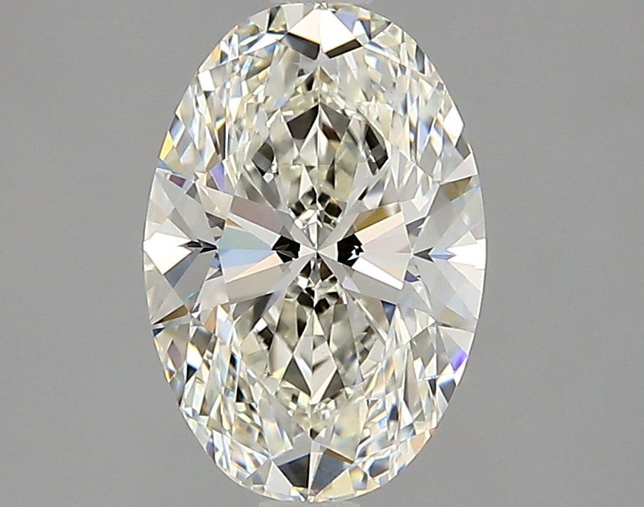 Lab-Grown 2.01 Carat Oval Shape Diamond color I Clarity SI1 With GIA Certificate, precious stones, engagement diamonds