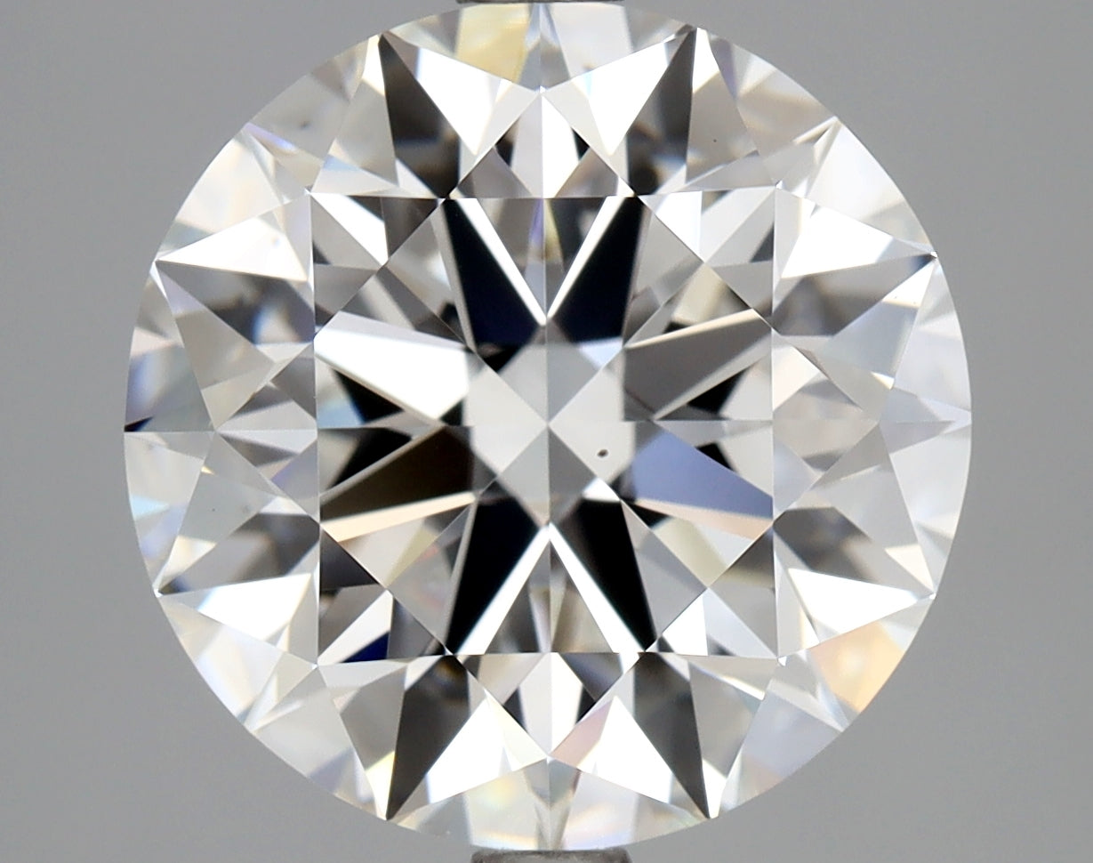 Lab-Grown 3.75 Carat Round Brilliant Diamond color D Clarity VS2 With GIA Certificate, precious stones, engagement diamonds