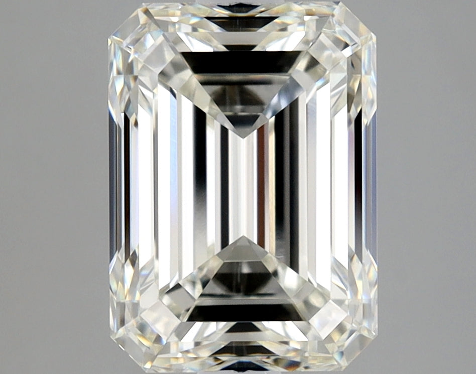 Lab-Grown 2.50 Carat Emerald Cut Diamond color J Clarity VVS2 With GIA Certificate, precious stones, engagement diamonds