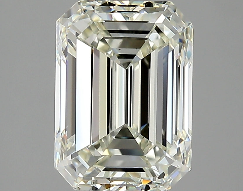 Lab-Grown 2.50 Carat Emerald Cut Diamond color K Clarity VS1 With GIA Certificate, precious stones, engagement diamonds