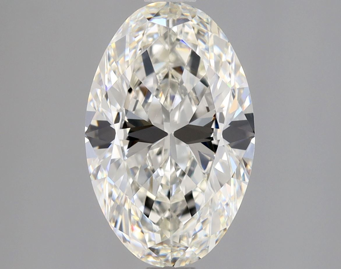 Lab-Grown 1.70 Carat Oval Shape Diamond color I Clarity SI1 With GIA Certificate, precious stones, engagement diamonds