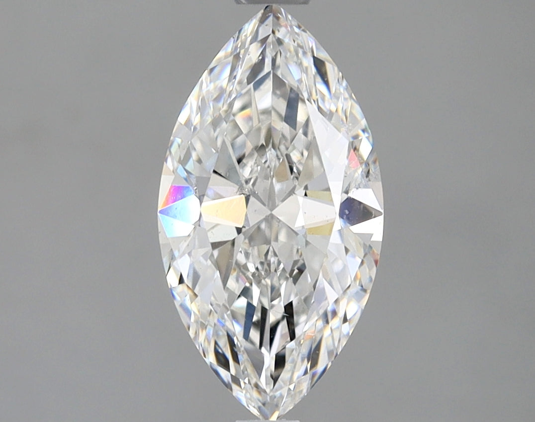 Lab-Grown 1.50 Carat Marquis Shape Diamond color E Clarity SI2 With GIA Certificate, precious stones, engagement diamonds