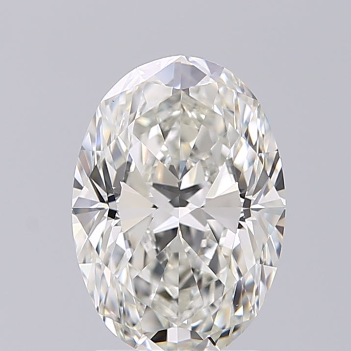 Lab-Grown 1.86 Carat Oval Shape Diamond color I Clarity VS1 With GIA Certificate, precious stones, engagement diamonds