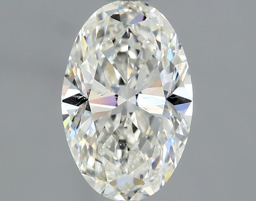 Lab-Grown 1.01 Carat Oval Shape Diamond color I Clarity SI2 With GIA Certificate, precious stones, engagement diamonds