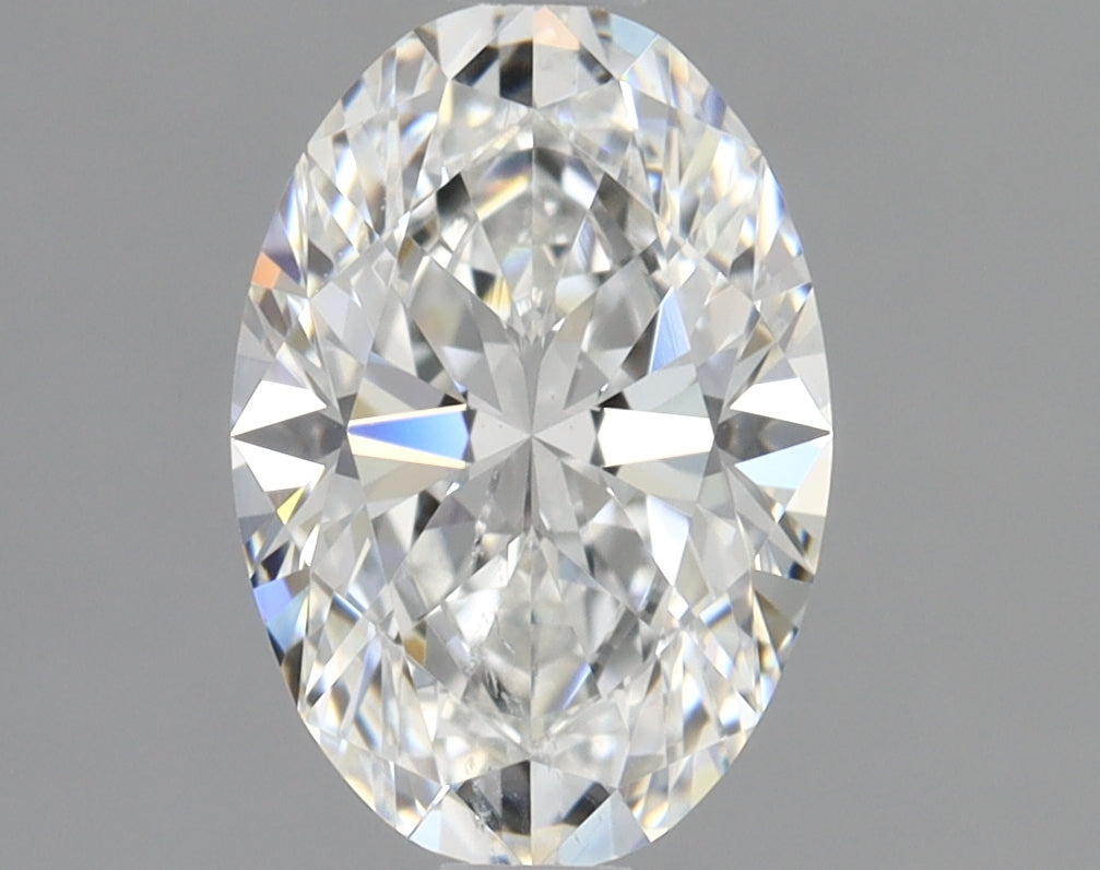 Lab-Grown 1.01 Carat Oval Shape Diamond color F Clarity SI1 With GIA Certificate, precious stones, engagement diamonds