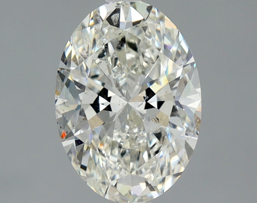 Lab-Grown 1.52 Carat Oval Shape Diamond color H Clarity SI2 With GIA Certificate, precious stones, engagement diamonds