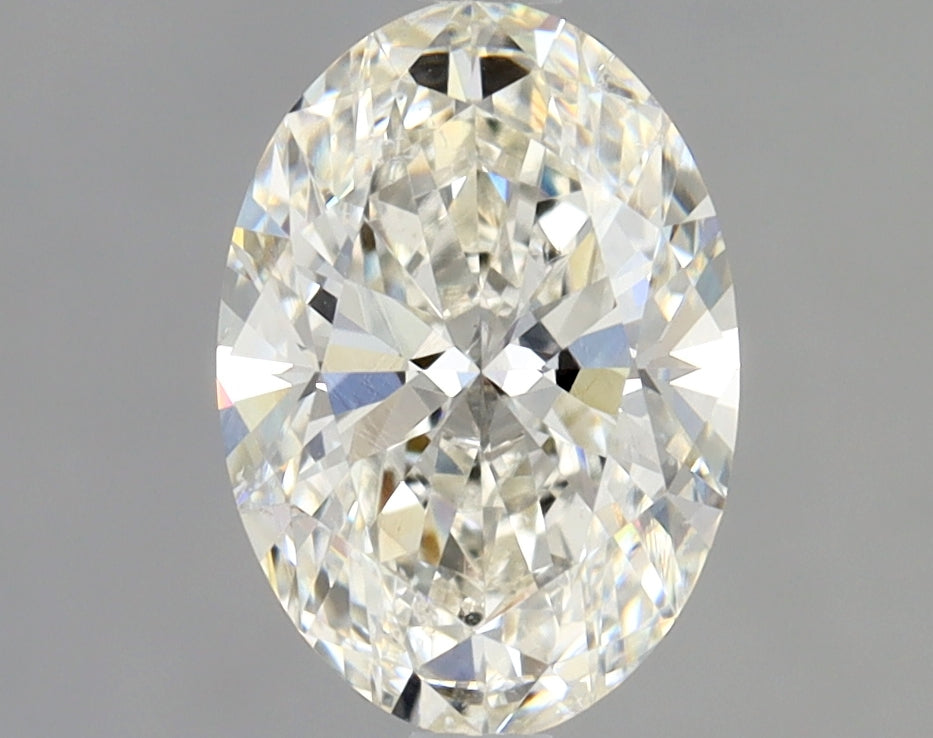 Lab-Grown 1.20 Carat Oval Shape Diamond color I Clarity SI1 With GIA Certificate, precious stones, engagement diamonds