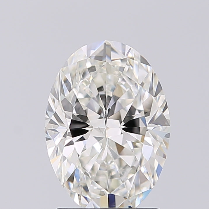 Lab-Grown 1.50 Carat Oval Shape Diamond color I Clarity SI1 With GIA Certificate, precious stones, engagement diamonds