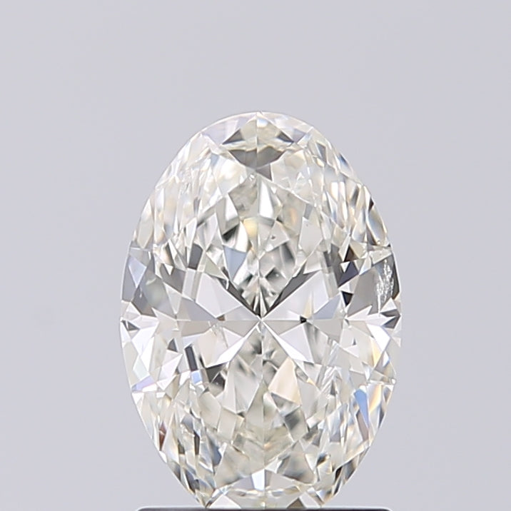 Lab-Grown 1.31 Carat Oval Shape Diamond color I Clarity SI2 With GIA Certificate, precious stones, engagement diamonds